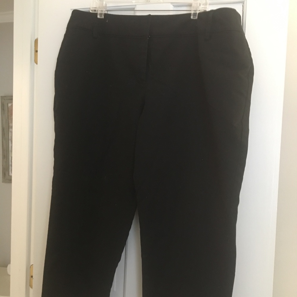 Zac and Rachel Black Plus Size Crop Pants